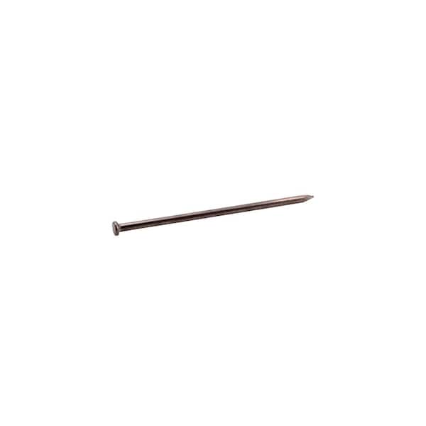 Common Nail, 12 in L, 180D, Steel, Bright Finish